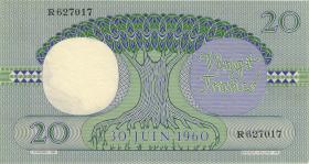 Kongo / Congo P.004a 20 Francs 15.4.1962 (1) 