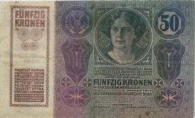 Tschechoslowakei / Czechoslovakia P.03 50 Kronen 1919 (3) 