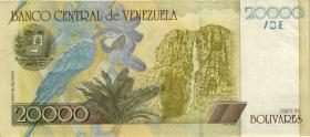 Venezuela P.086a 20.000 Bolivares 2001 (2) 