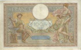 Frankreich / France P.086b 100 Francs 1938 (2) 