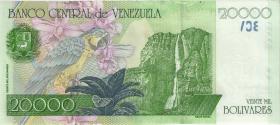 Venezuela P.82r 20.000 Bolivares 1998 Z replacement (1/1-) 
