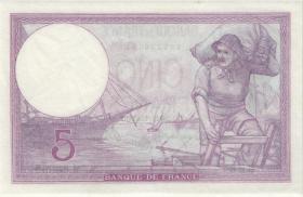 Frankreich / France P.083 5 Francs 28.11.1940 (1) 