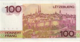 Luxemburg / Luxembourg P.57a1 100 Francs 1980 (1) 