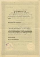Ehestandsdarlehen 100 Reichsmark 1933 (2) mit Stempel 