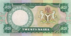 Nigeria P.26b 20 Naira o.D. (1) 
