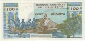 Mauretanien / Mauritania P.01s 100 Ouguiya 1973 Specimen (1) 