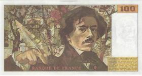 Frankreich / France P.154b 100 Francs 1984 (1) 