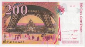 Frankreich / France P.159a 200 Francs 1996 (1) U.1 