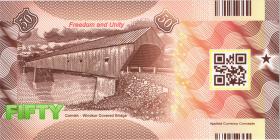 USA / United States 50 $ Privatausgabe - Bundesstaat Vermont (14th state) (1) 