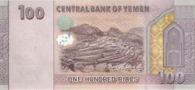Jemen / Yemen arabische Rep. P.37 100 Rials 2018 (2019) (1) 