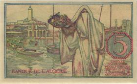 Tunesien / Tunisia P.016 5 Francs 1944 (2) 