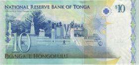 Tonga P.40 10 Pa´anga (2014) (1) 