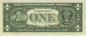 USA / United States P.544b 1 Dollar 2017 A (1) D 