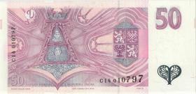 Tschechien / Czech Republic P.17a 50 Kronen 1997 C (1) 