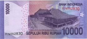 Indonesien / Indonesia P.150e 10.000 Rupien 2013 (1) 