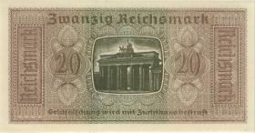 R.554c: 20 Reichsmark (1939) Reichskreditkasse (1-) 