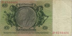 R.175a: 50 Reichsmark 1933 D/H (3) 