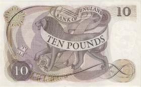Großbritannien / Great Britain P.376c 10 Pounds (1970-75) (1-) 