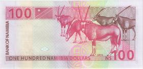 Namibia P.03 100 Dollars (1993) low numbers (1) 