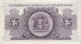 Schottland / Scotland P.192b 5 Pounds 1960 (3+) 
