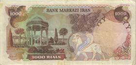 Iran P.105b 1000 Rials (1974-79) (3) 