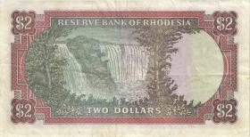 Rhodesien / Rhodesia P.39b 2 Dollars 24.5.1979 (3) 
