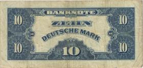 R.239a 10 DM 1948 Bank Deutscher Länder B-Stempel (3-) H/G 
