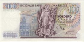 Belgien / Belgium P.134b 100 Francs 14.5.1971 (1) 