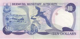 Bermuda P.36 10 Dollars 1989 (1) B-1 000889 