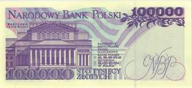 Polen / Poland P.160 100.000 Zlotych 1993 AE (1) 