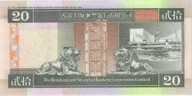 Hongkong P.201c 20 Dollars 1.1.1997 (1) 