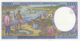 Zentral-Afrikanische-Staaten / Central African States P.605Pe 10.000 Francs 1999 Tschad (1) 
