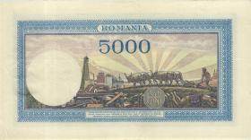 Rumänien / Romania P.055 5.000 Lei 28.09. 1943 (2) 