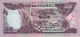 Swasiland / Swaziland P.30c 20 Emalangeni 2006 (1) 