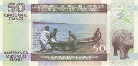 Burundi P.36c 50 Francs 2001 (1) 