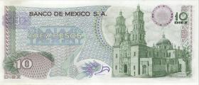 Mexiko / Mexico P.063g 10 Pesos 16.10.1974 (1) 