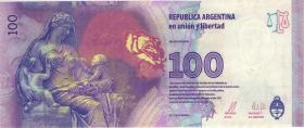 Argentinien / Argentina P.358b 100 Pesos (2012) Serie V Evita Peron  (1) 