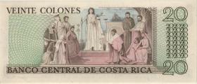 Costa Rica P.238c 20 Colones 1983 (1) 