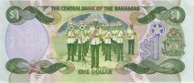 Bahamas P.69 1 Dollar 2001 (3+) 