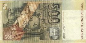 Slowakei / Slovakia P.23a 500 Kronen 1993 (3) 