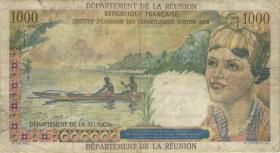 Reunion P.55b 20 Neue Francs auf 1000 Francs (1971) (4) 