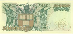 Polen / Poland P.161 500.000 Zlotych 1993 Serie H (1) 