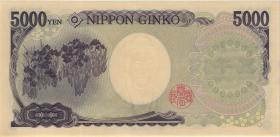 Japan P.105a 5000 Yen (2004) (1) 
