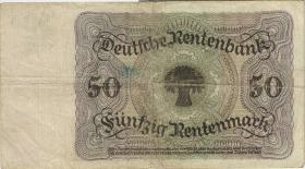 R.162: 50 Rentenmark 1925 (4) Q 