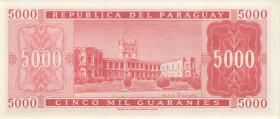 Paraguay P.202a 5.000 Guaranies 1952 (1) 