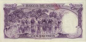 Angola P.089 100 Escudos 1956 (3+) 