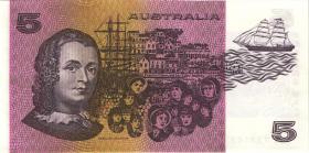 Australien / Australia P.44g 5 Dollars (1991) QGX (1) 