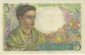 Frankreich / France P.098a 5 Francs 2.6.1943 (1) 