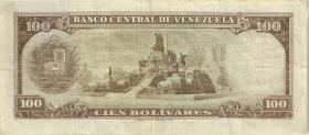 Venezuela P.048e 100 Bolivares 1967 (3) 