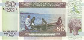 Burundi P.36b 50 Francs 1999 (1) 